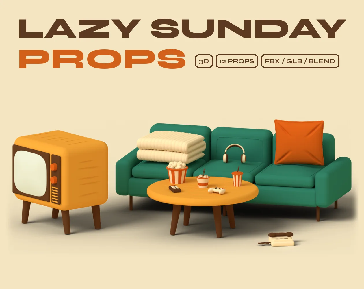 Lazy Sunday Props