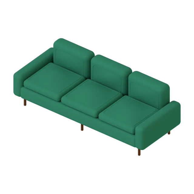3-seat sofa